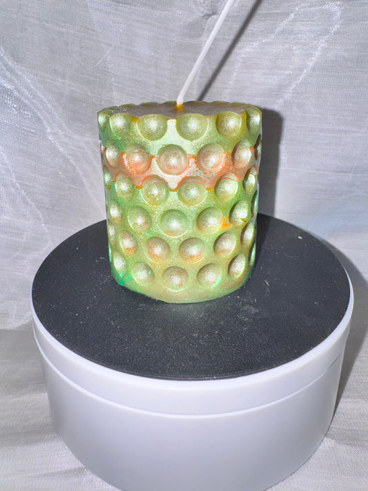 3-D Cylindrical Candles
