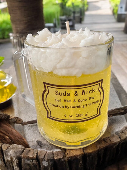 Suds & Wick Gel n Coco Soy Candle