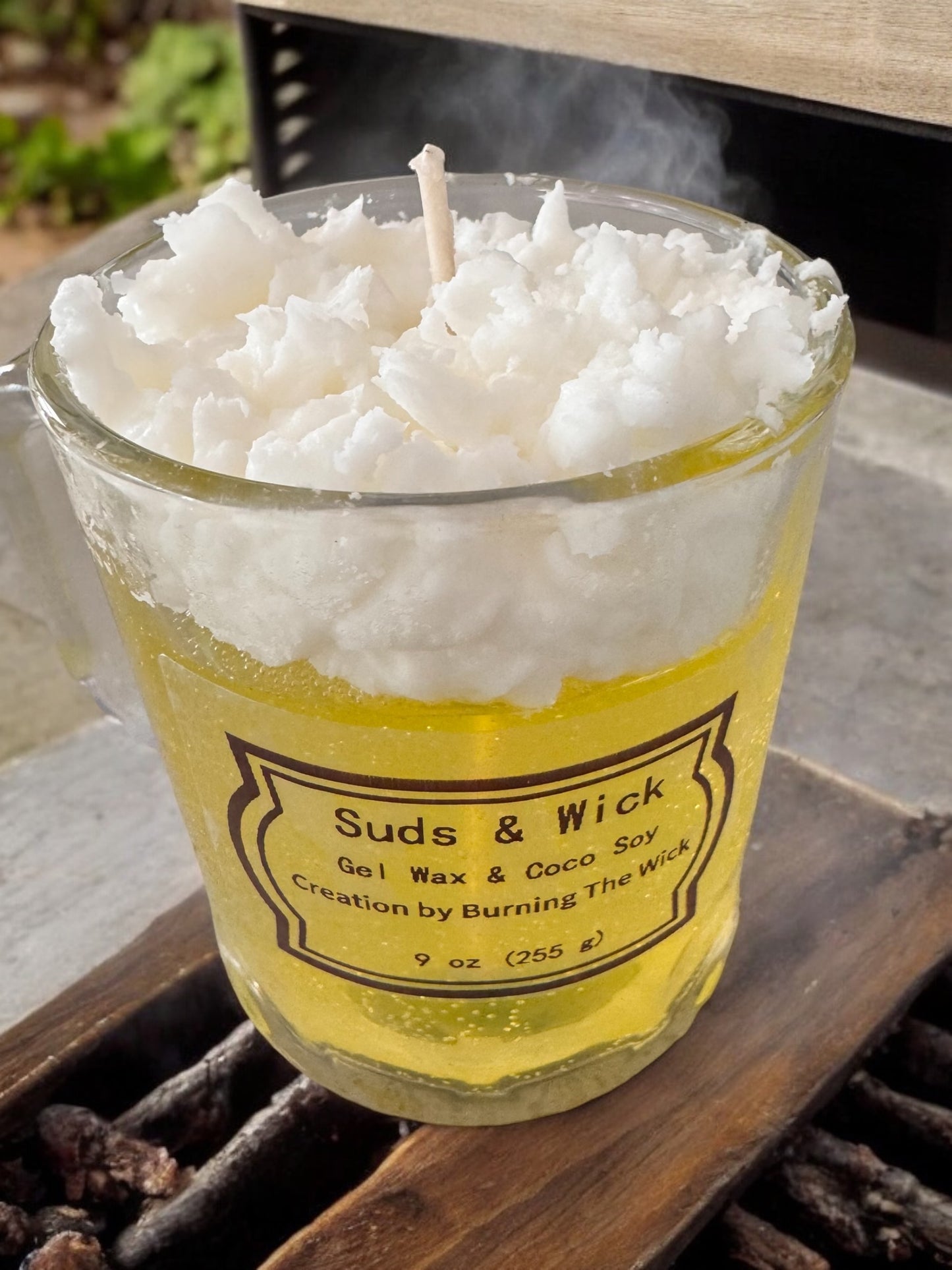 Suds & Wick Gel n Coco Soy Candle