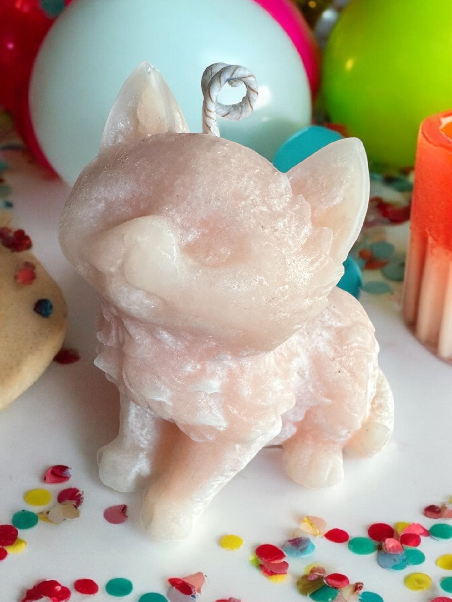 Small Kitty Candle