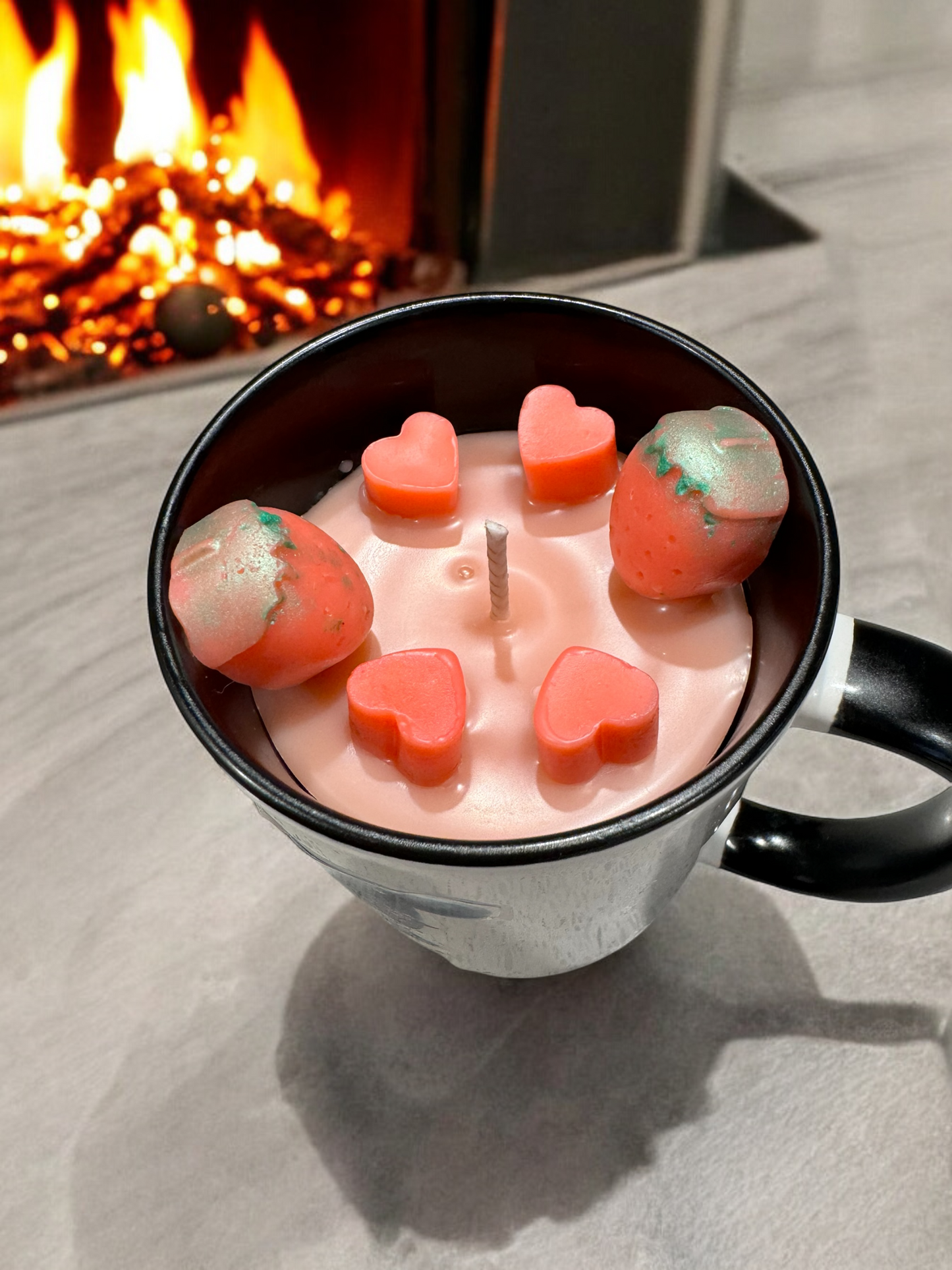 Christmas Coffee Mug Candle