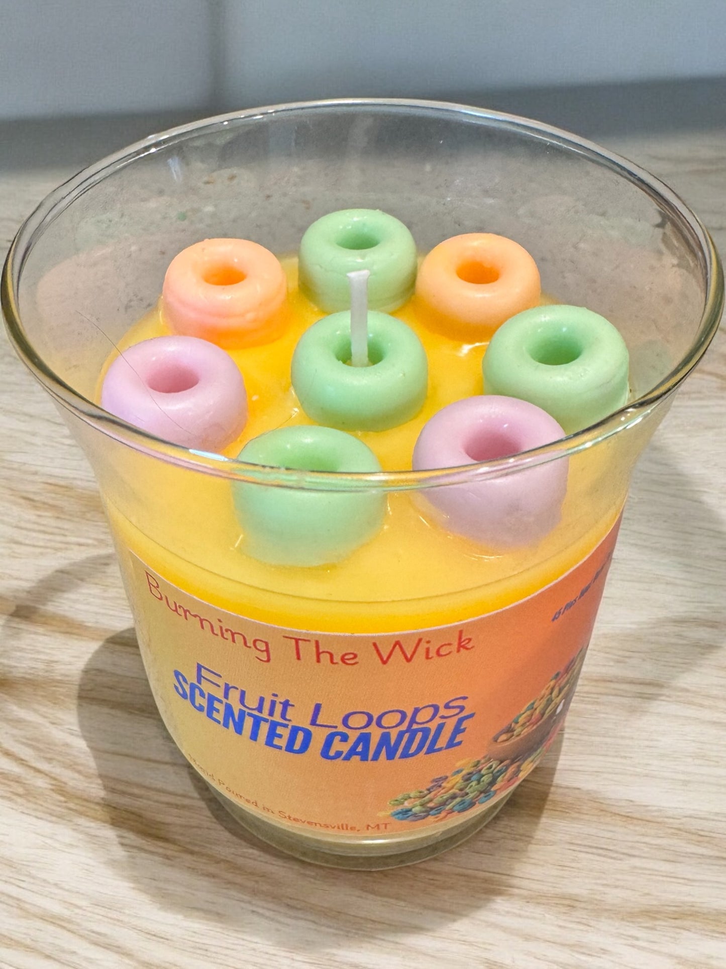 14 oz Fruit Loop Candle